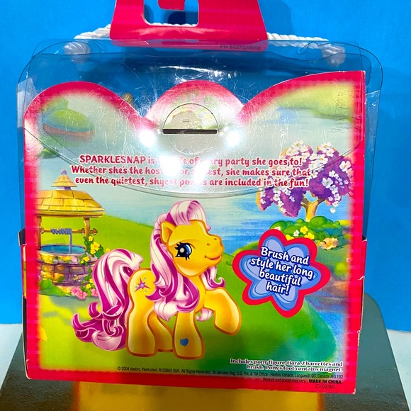MY LITTLE PONY G3 NWT VTG 2004 TOYS R US EXCLUSIVE SPARKLESNAP PONY FIGURE - Picture 13 of 16